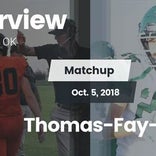 Football Game Recap: Fairview vs. Thomas-Fay-Custer