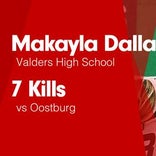 Makayla Dallas Game Report: vs Roncalli