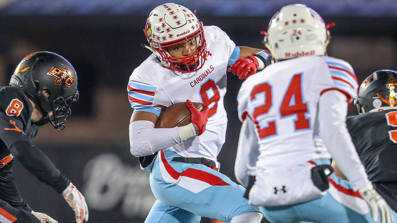 Dervin Weathers rushed for 28 touchdowns as a senior and is headed to Kansas State.