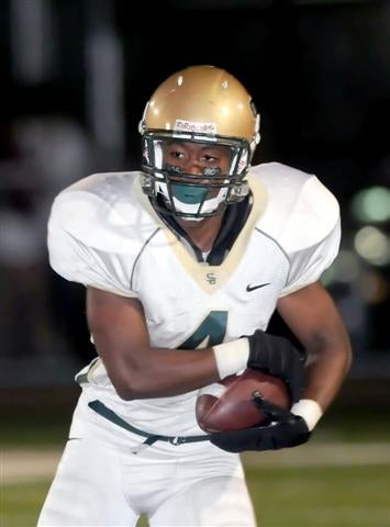 St. Bonaventure RB Devon Blackledge doesn't mind the boos.