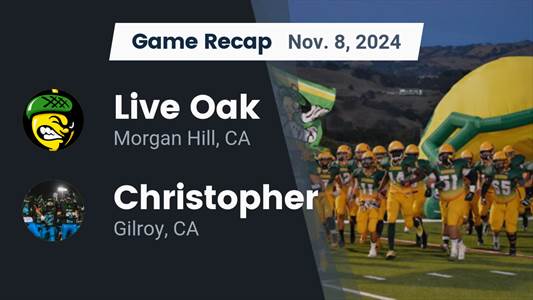 Football Recap: Christopher's Winning Streak Snapped at Nine Games