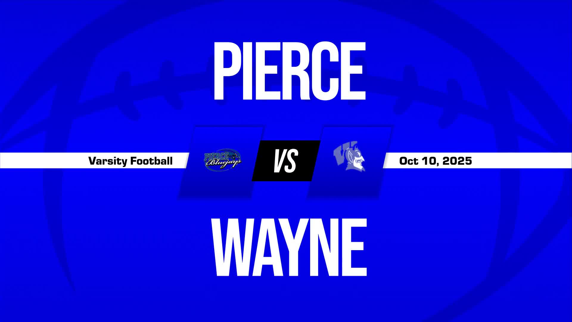 Football Recap: Pierce Piles Up the Points Against Schuyler