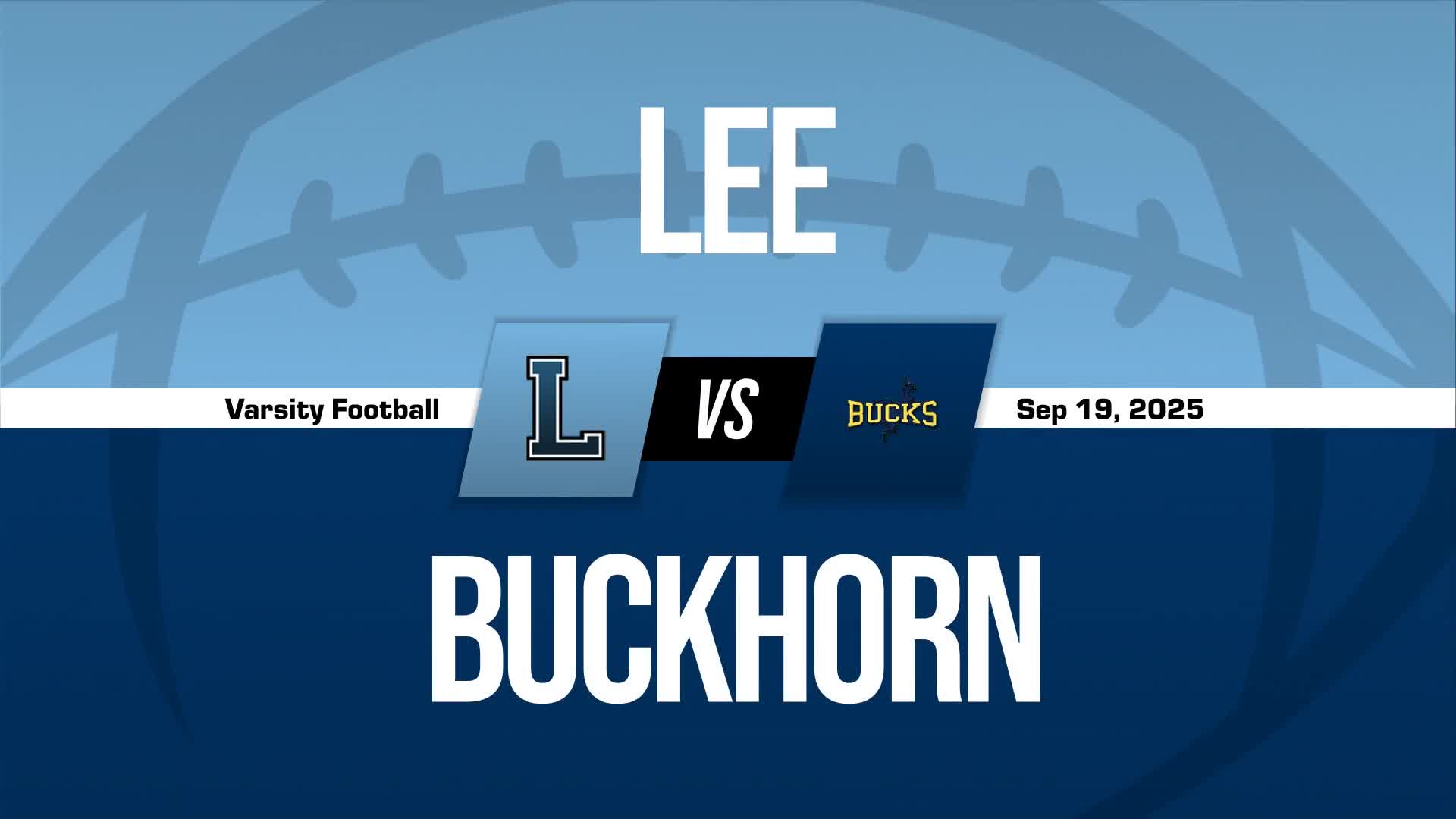 Football Recap: Lee Comes Up Short + How To Watch