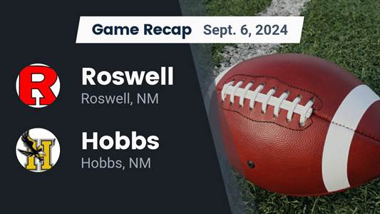 Football Recap: Hobbs Falls Short Against Ranked Roswell