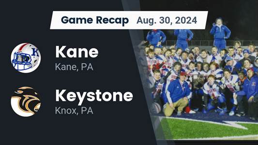 Football Recap: Keystone Skates Past Kane with Ease