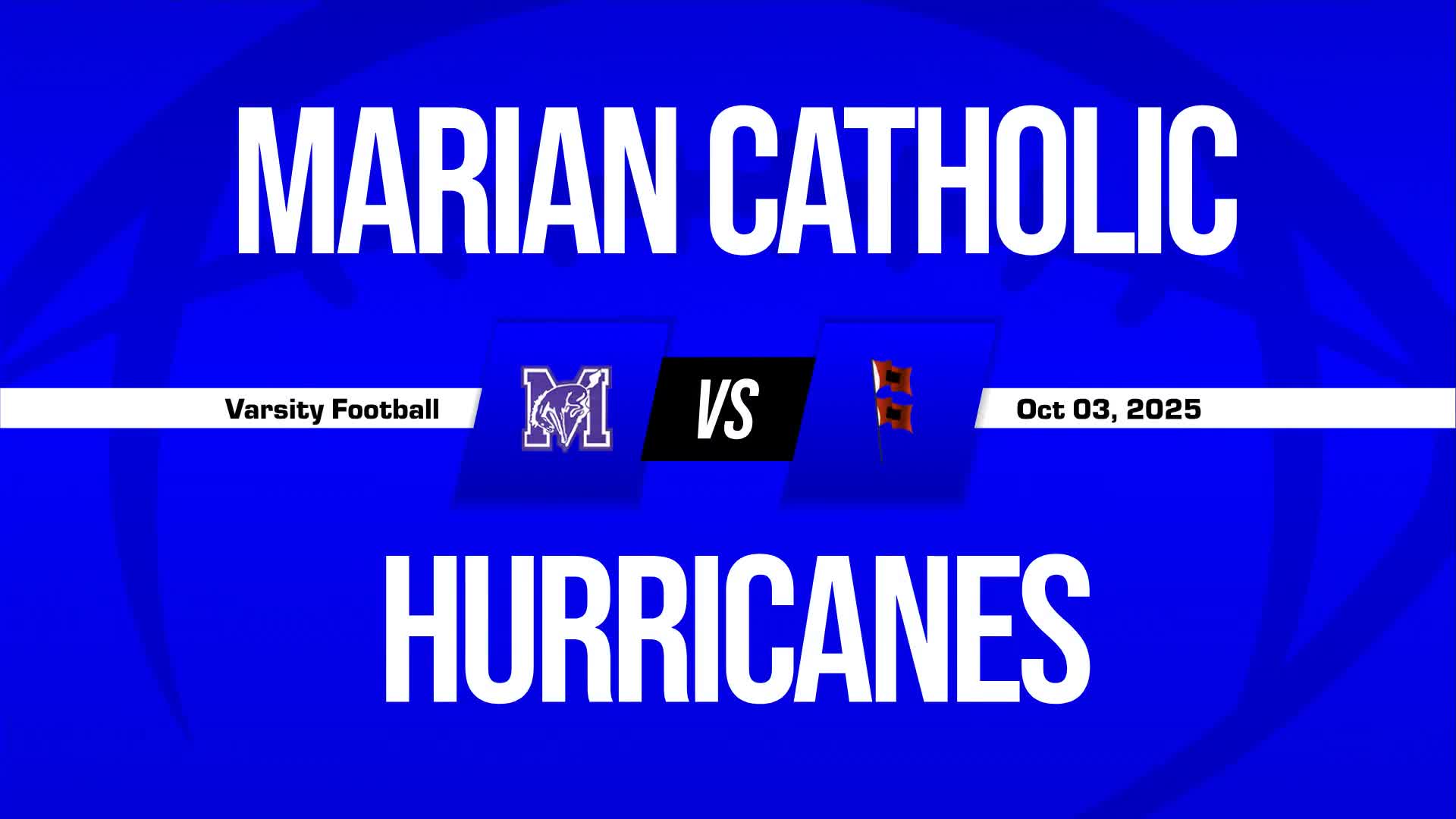 Football Recap: Marian Catholic Comes Up Short