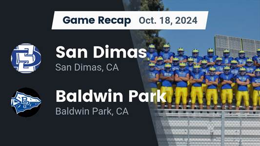 Football Recap: Baldwin Park Finds Playoff Glory Versus Colton