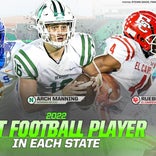 Best football player each state for 2022