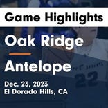 Antelope piles up the points against Inderkum