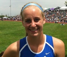 Poudre sophomore Carly Paul won
the Class 5A high jump Friday.