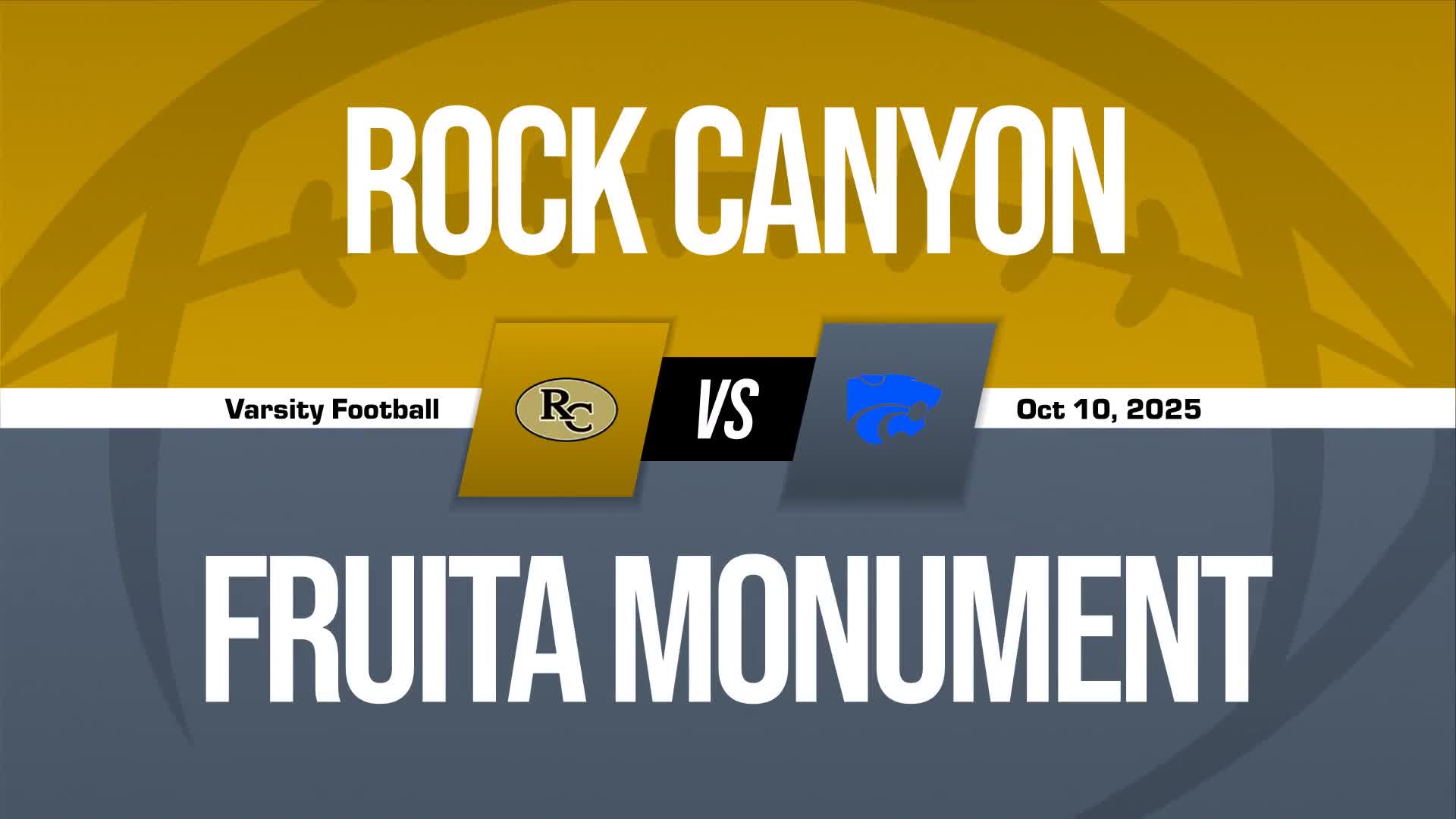 Football Recap: Fruita Monument Takes a Loss + How To Watch