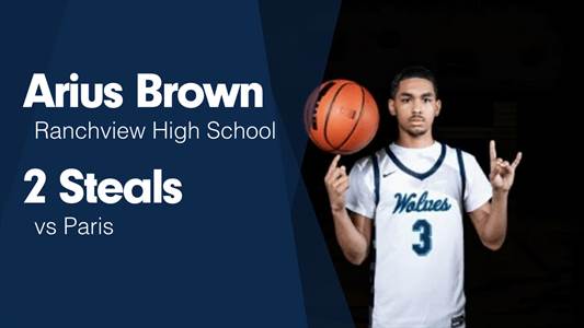 Arius Brown Game Report: vs Hampton Prep