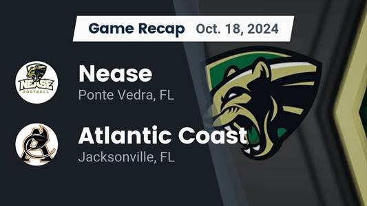 Football Recap: Nease Piles Up the Points Against Atlantic Coast