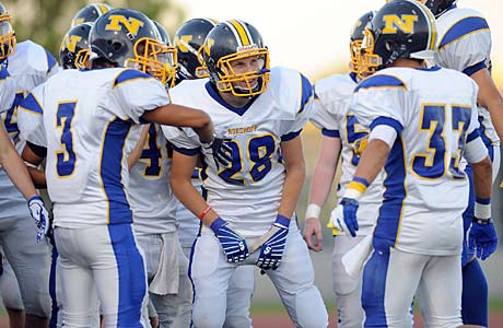 Nordhoff (shown here last year) blasted San Marcos and still holds a tight advantage over St. Augustine.