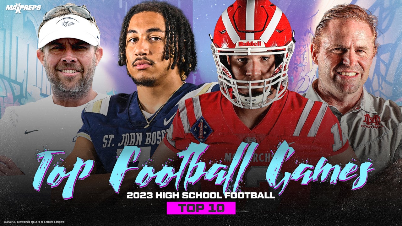 High school football Top 10 games of the 2023 season