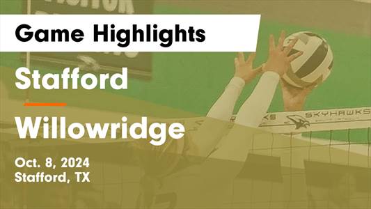 Volleyball Recap: Fort Bend Willowridge Takes a Loss