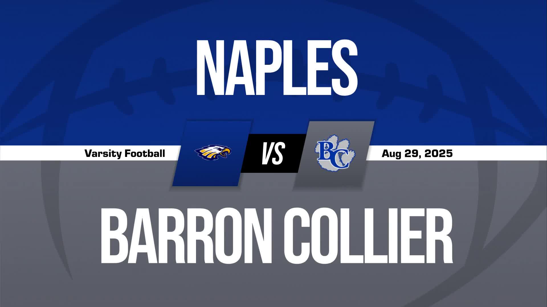 Football Recap: Barron Collier Comes Up Short