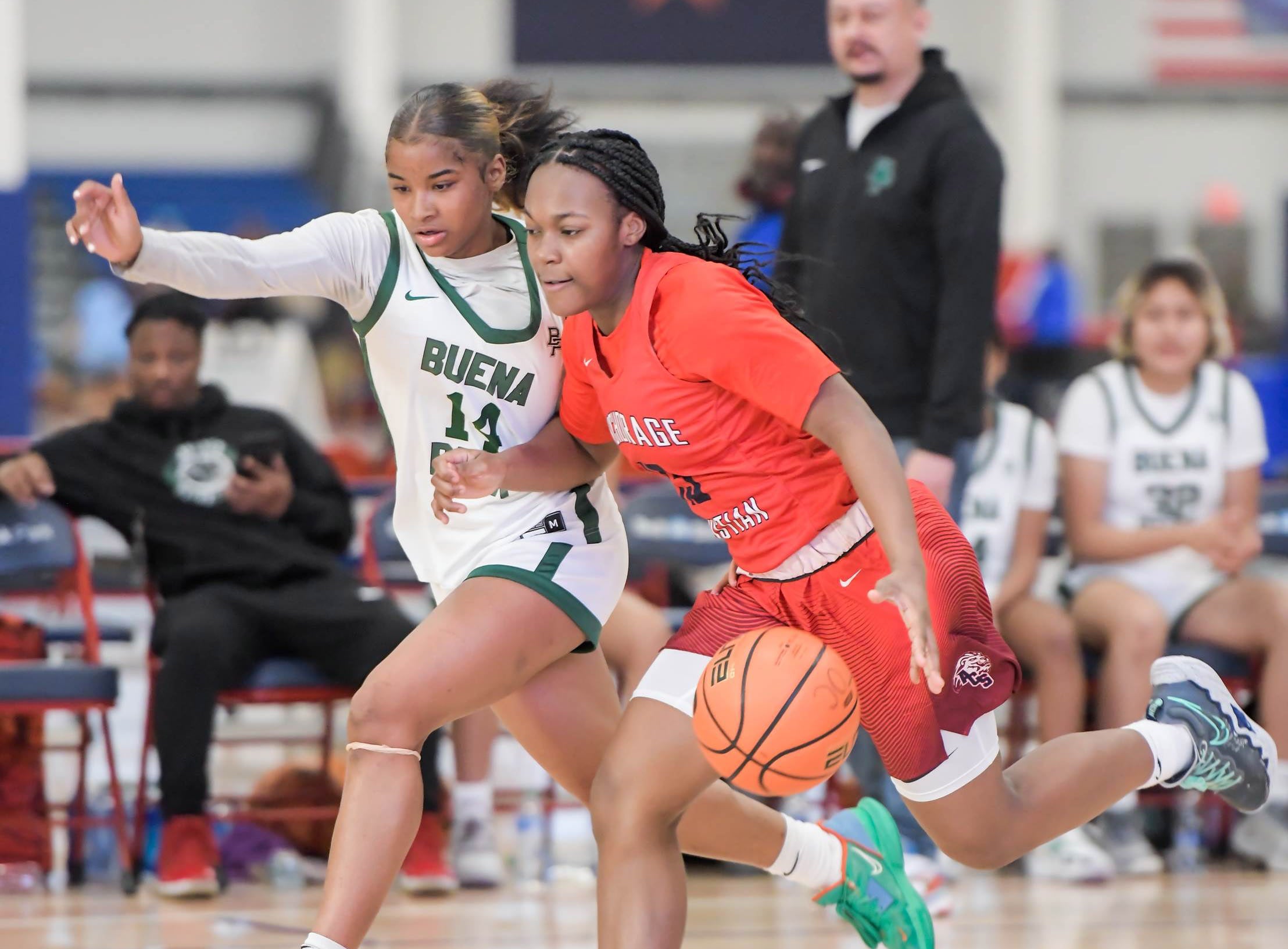 Sayvia Sellers of Anchorage Christian is the MaxPreps Alaska Player of the Year. The Washington commit led the Lions to their sixth straight state title. (Photo: Darin Sicurello)