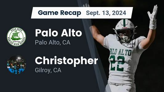Football Recap: Christopher Skates Past Gilroy with Ease