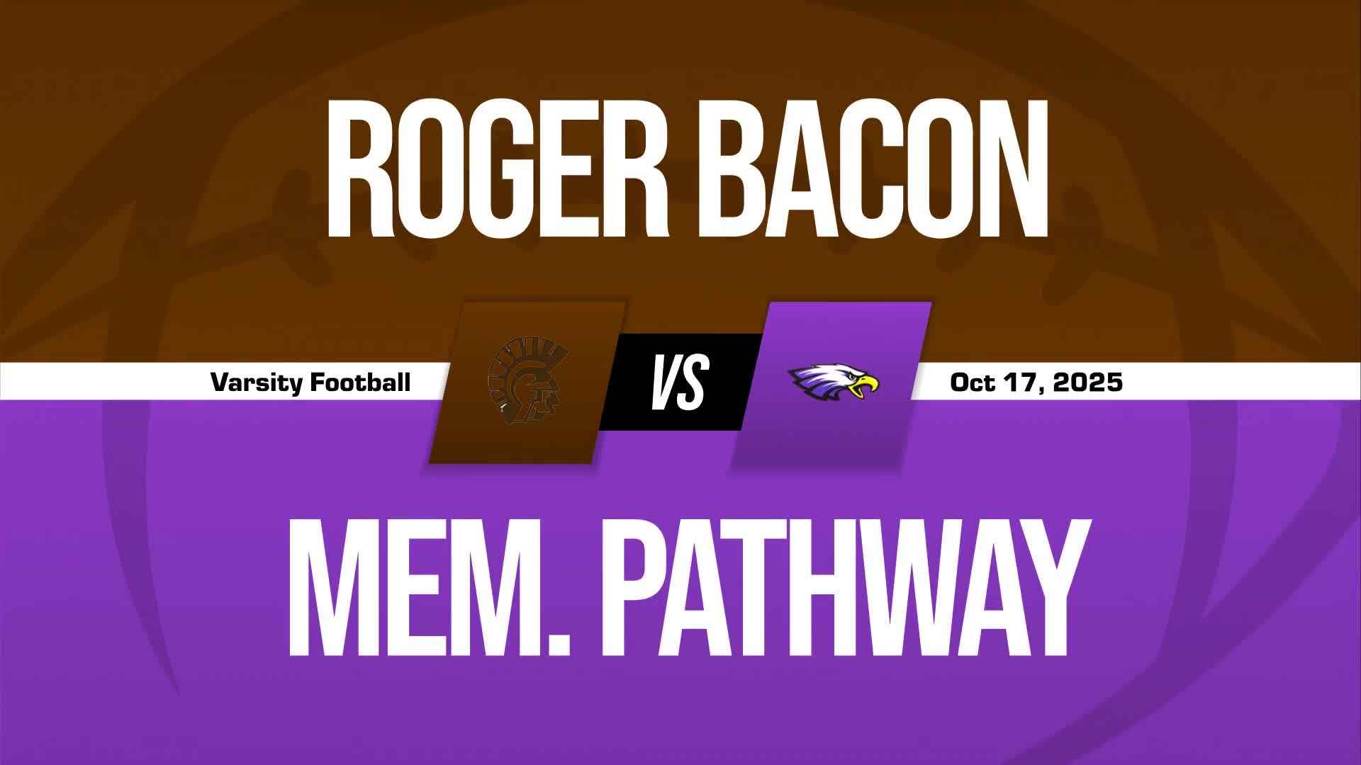 Football Recap: Roger Bacon Finds Home Field Redemption Against Purcell Marian