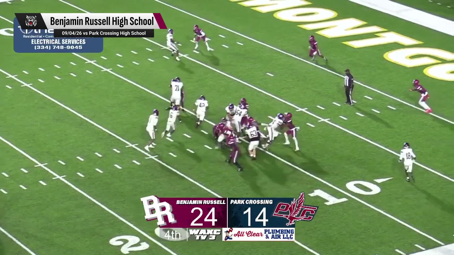 Football Recap: Vigor Takes Down Ranked Benjamin Russell
