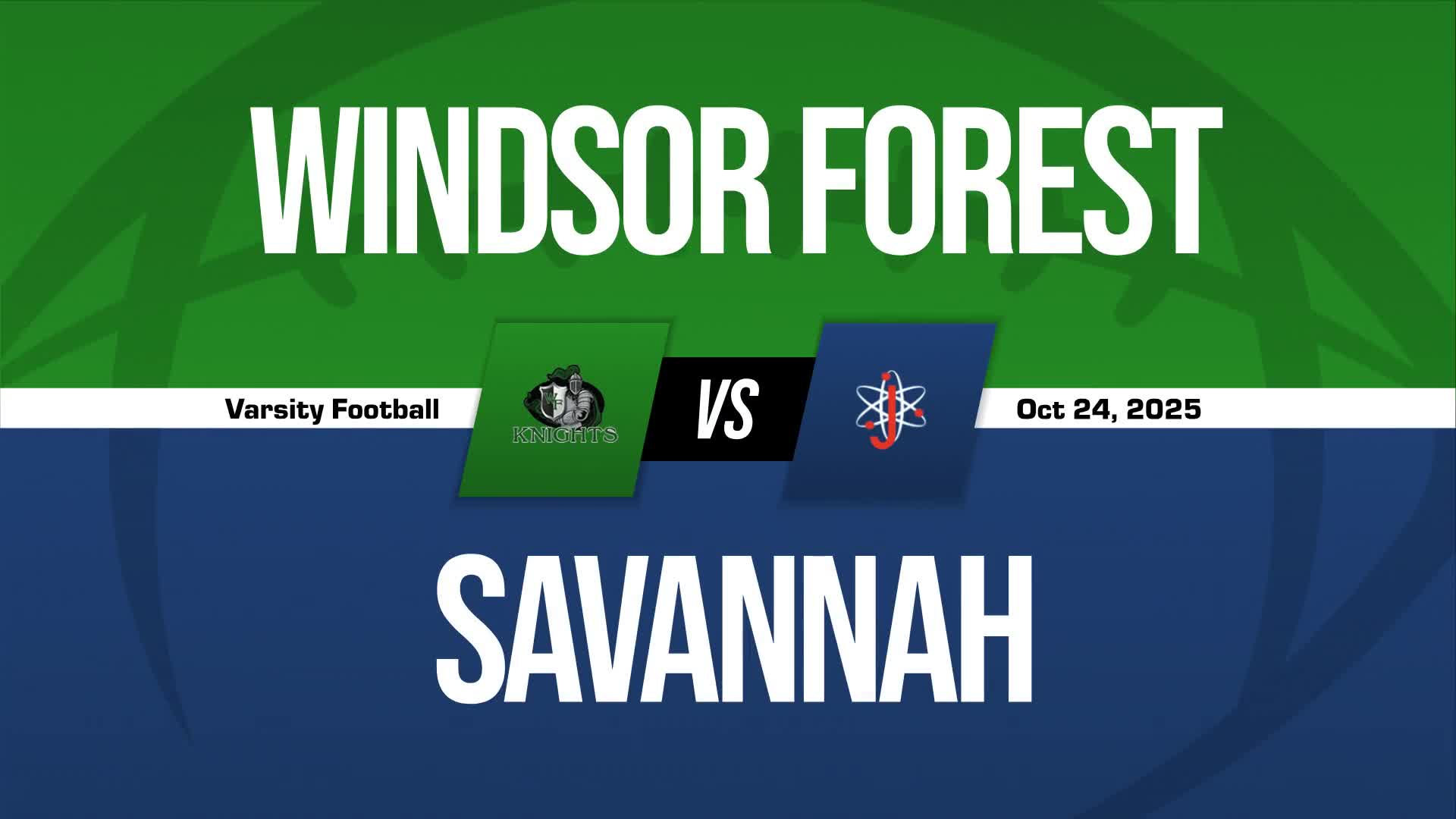 Football Game Preview: Windsor Forest Knights vs. Groves Rebels + How To Watch