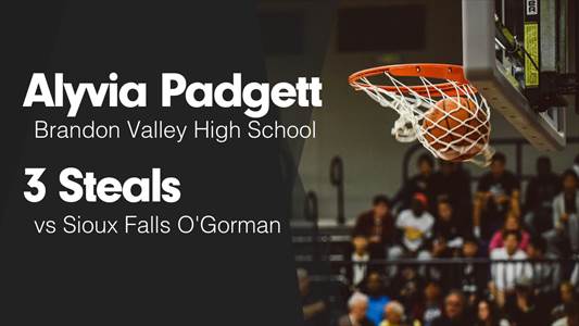 Alyvia Padgett Game Report: vs Mitchell