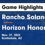 Rancho Solano Prep vs. Horizon Honors