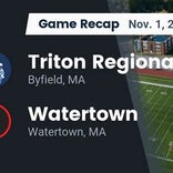 Football Game Preview: Saugus vs. Triton Regional