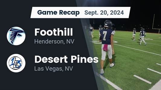 Football Recap: Foothill Comes Up Short