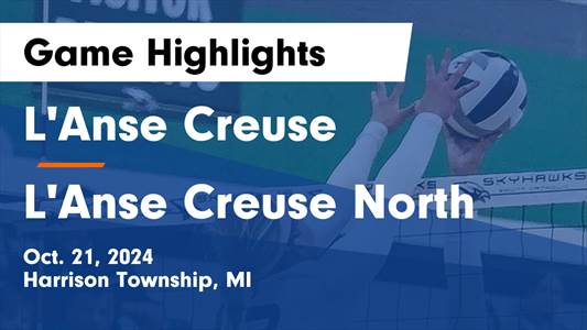 Volleyball Recap: L'Anse Creuse Comes Up Short