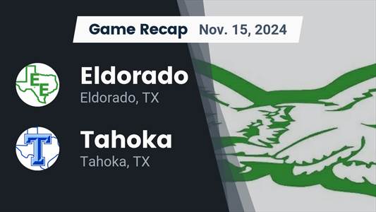 Football Recap: Tahoka Piles Up the Points Against Eldorado