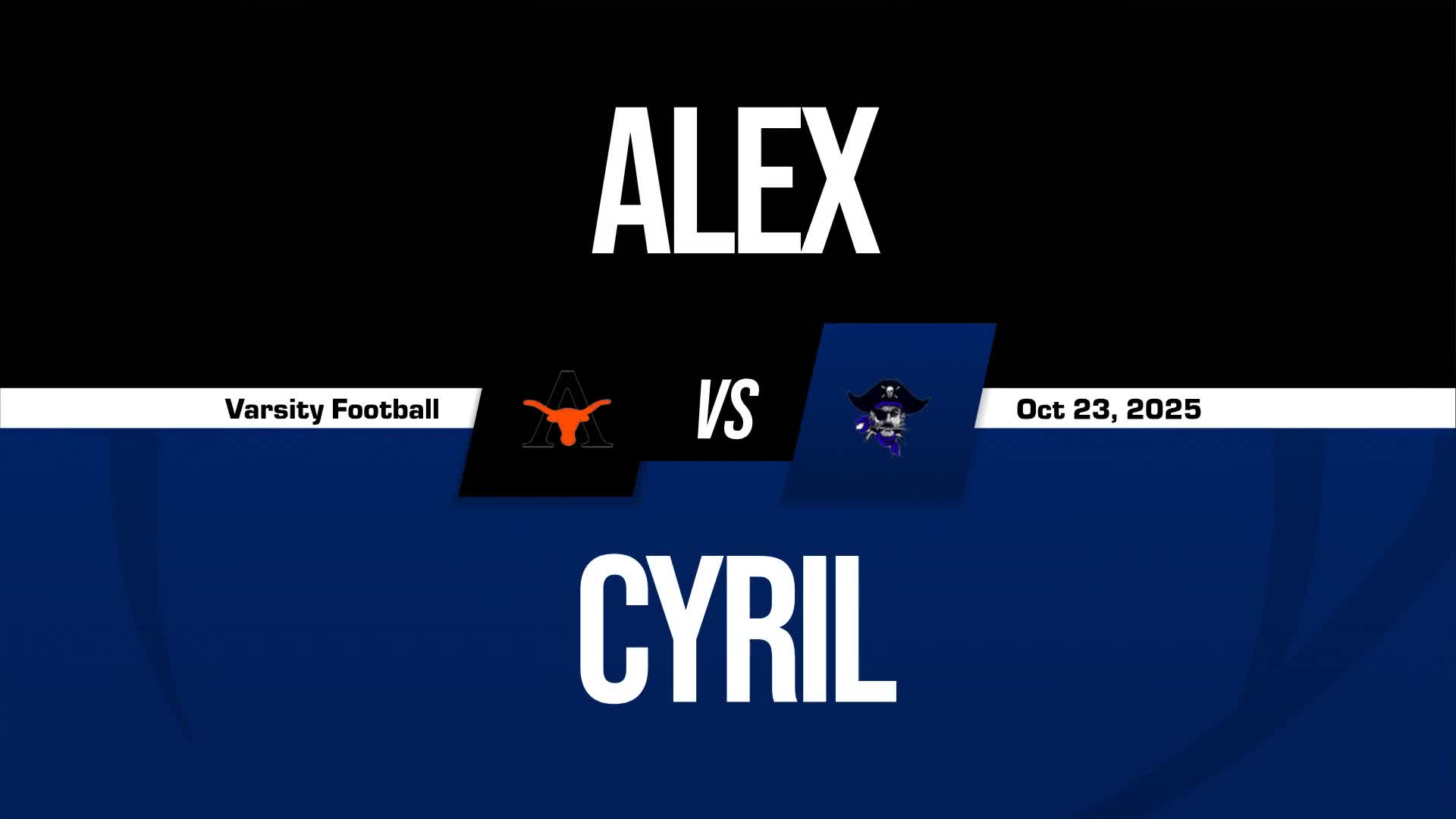 Football Recap: Alex Comes Up Short