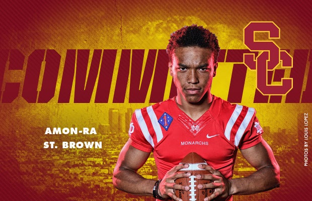 USC Football- Amon-Ra St. Brown: Expected True Freshman Phenom - Conquest  Chronicles