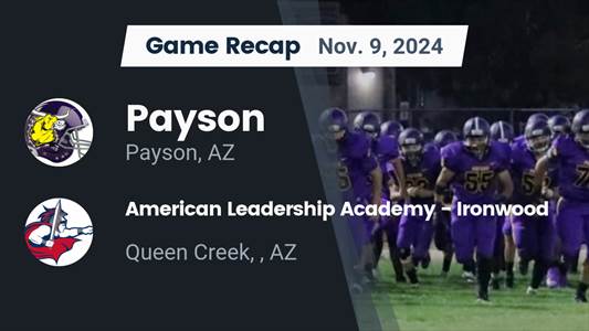 Football Recap: Payson Takes a Loss