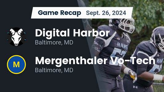 Football Game Preview: Digital Harbor Rams vs. Patterson Clipper