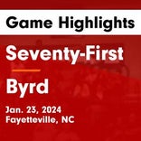 Seventy-First piles up the points against Douglas Byrd