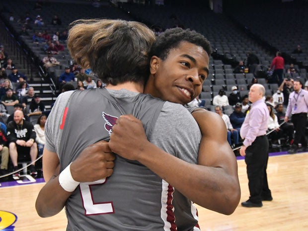 Scripps Ranch celebrate its first state basketball crown.