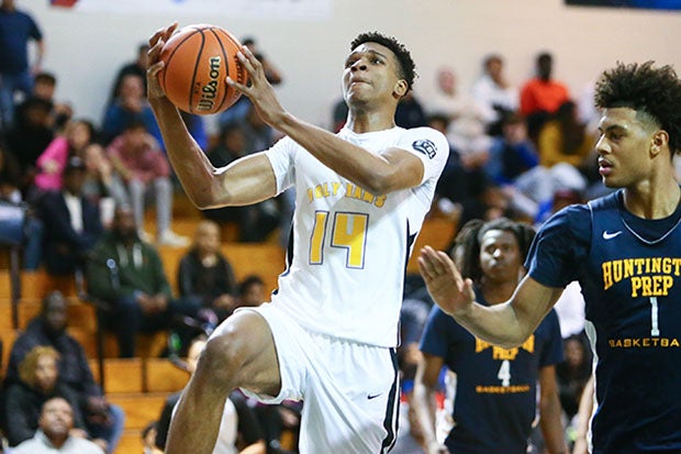 Isaiah Todd in action against Huntington St. Joseph Prep last December.