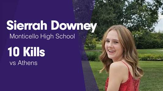 Sierrah Downey Game Report: vs Illinois Valley Central