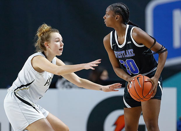 Ta'Niya Latson supplied a game-high 31 points in Saturday's title game victory for Westlake.