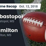 Football Game Recap: Vardaman vs. Sebastopol