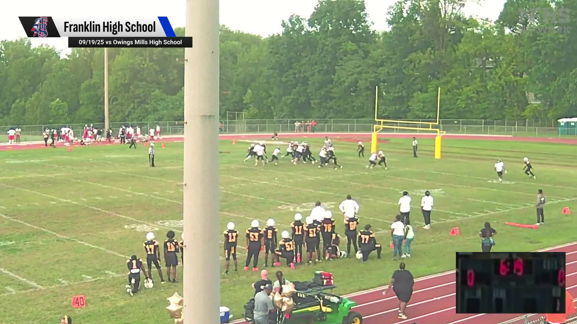 Football Recap: Franklin Keeps Randallstown's Under Pressure