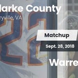 Football Game Recap: Clarke County vs. Warren County