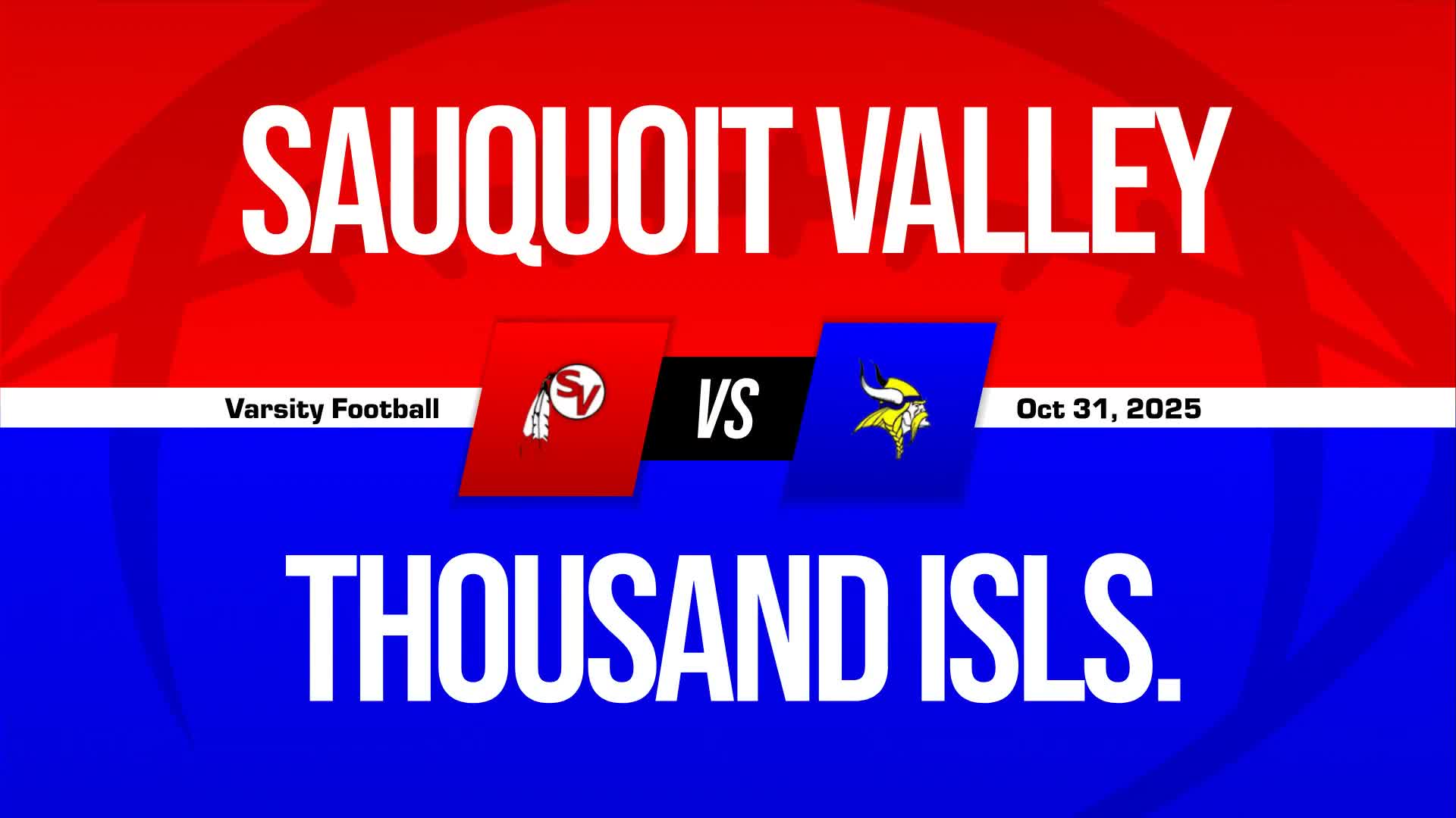 Football Recap: Sauquoit Valley Comes Up Short in High-Profile  Matchup with Frankfort-Schuyler