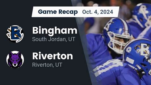 Football Game Preview: Bingham Miners vs. Corner Canyon Chargers