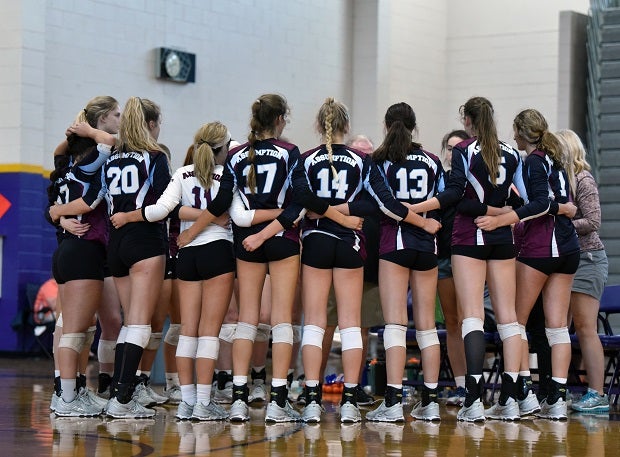 National No. 2 Assumption, seen here at last year's Durango Fall Classic in Las Vegas, is the favorite to win the tournament for the fourth time in five years.