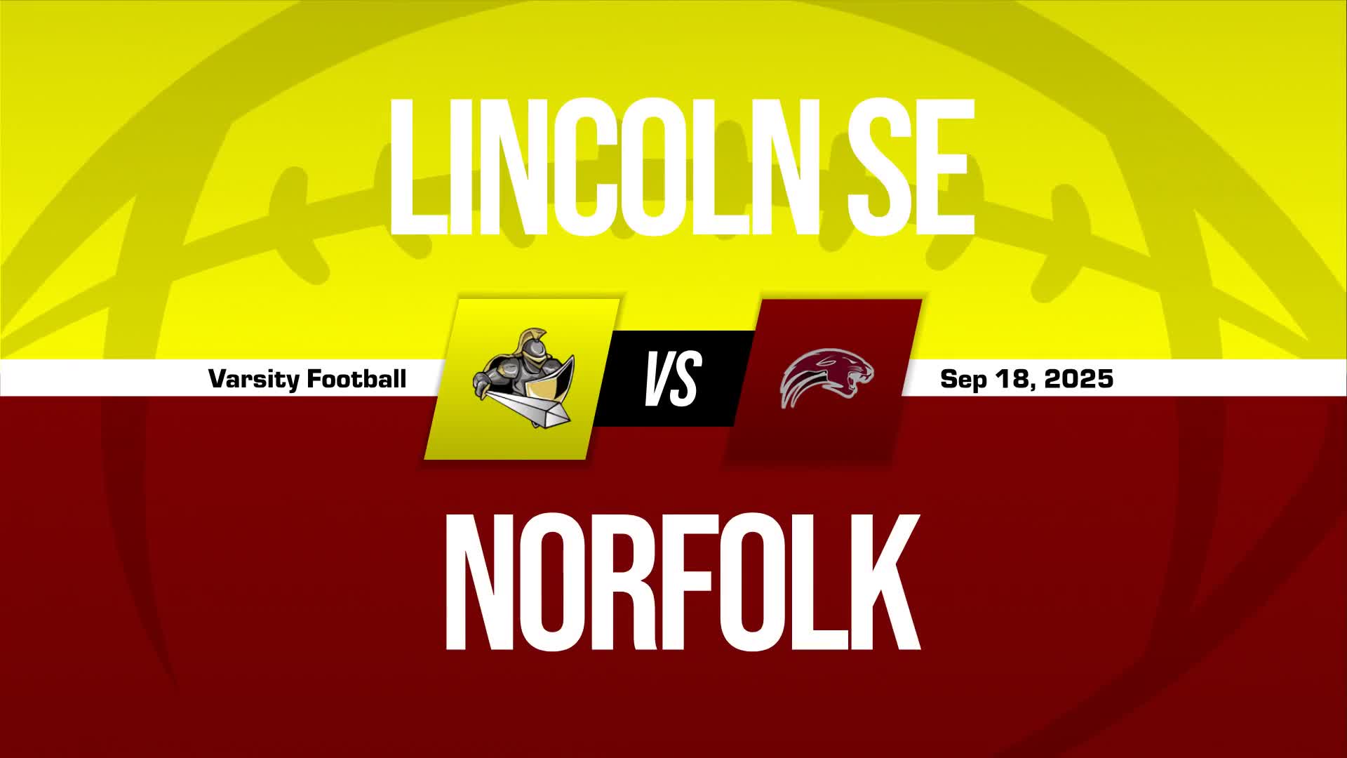 Football Game Preview: Norfolk Panthers vs. Omaha South Packers
