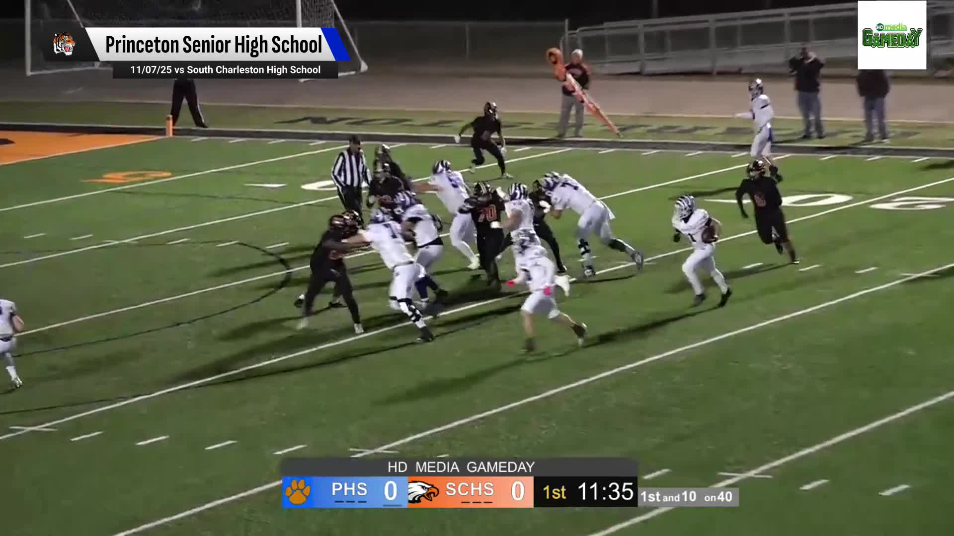 Football Recap: Princeton Piles Up the Points Against Hampshire