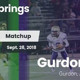 Football Game Recap: Gurdon vs. Mineral Springs